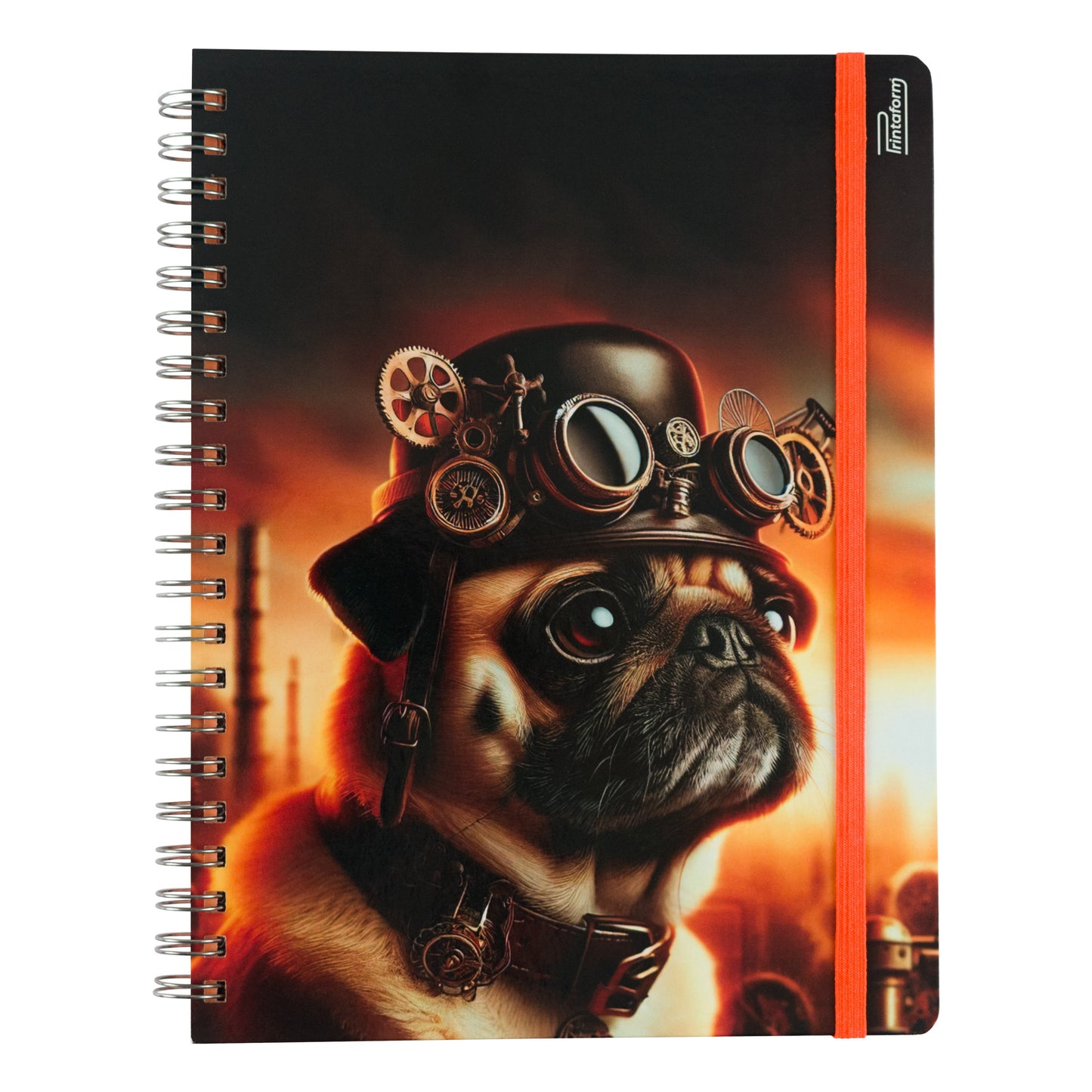 Libreta Mascotas Profesional pasta dura, 100 hojas