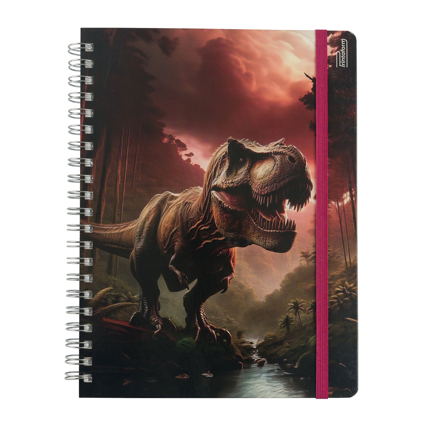 Libreta Profesional Universitaria Dinosaurios 200h Rayado Cornell