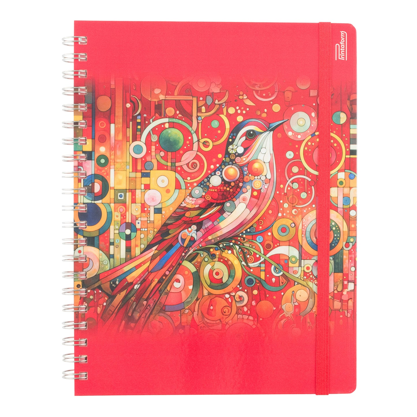 Libreta Profesional Universitaria Aves, pasta dura, 200h
