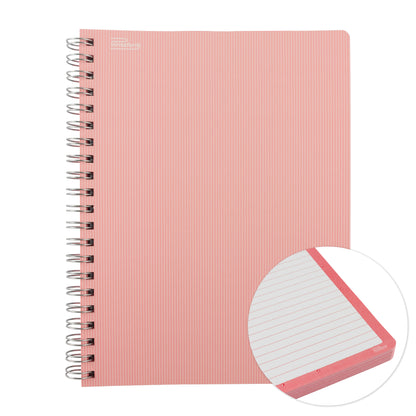 Libreta Multicolor Profesional Pastel Semirrigida, 100 hojas