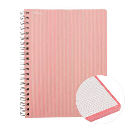 Libreta Multicolor Profesional Pastel Semirrigida, 100 hojas