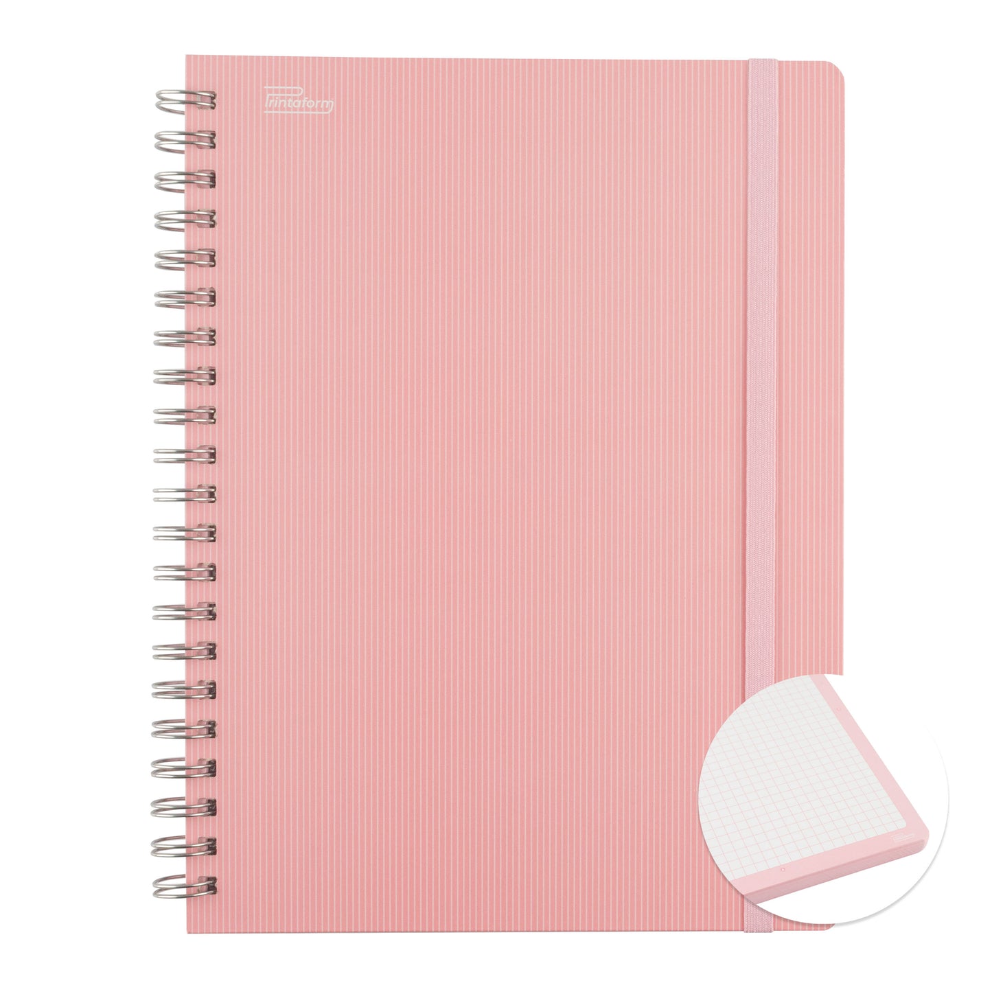 Libreta Arcoiris Pastel Profesional pasta dura, 100 hojas