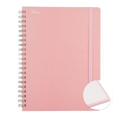 Libreta Arcoiris Pastel Profesional pasta dura, 100 hojas