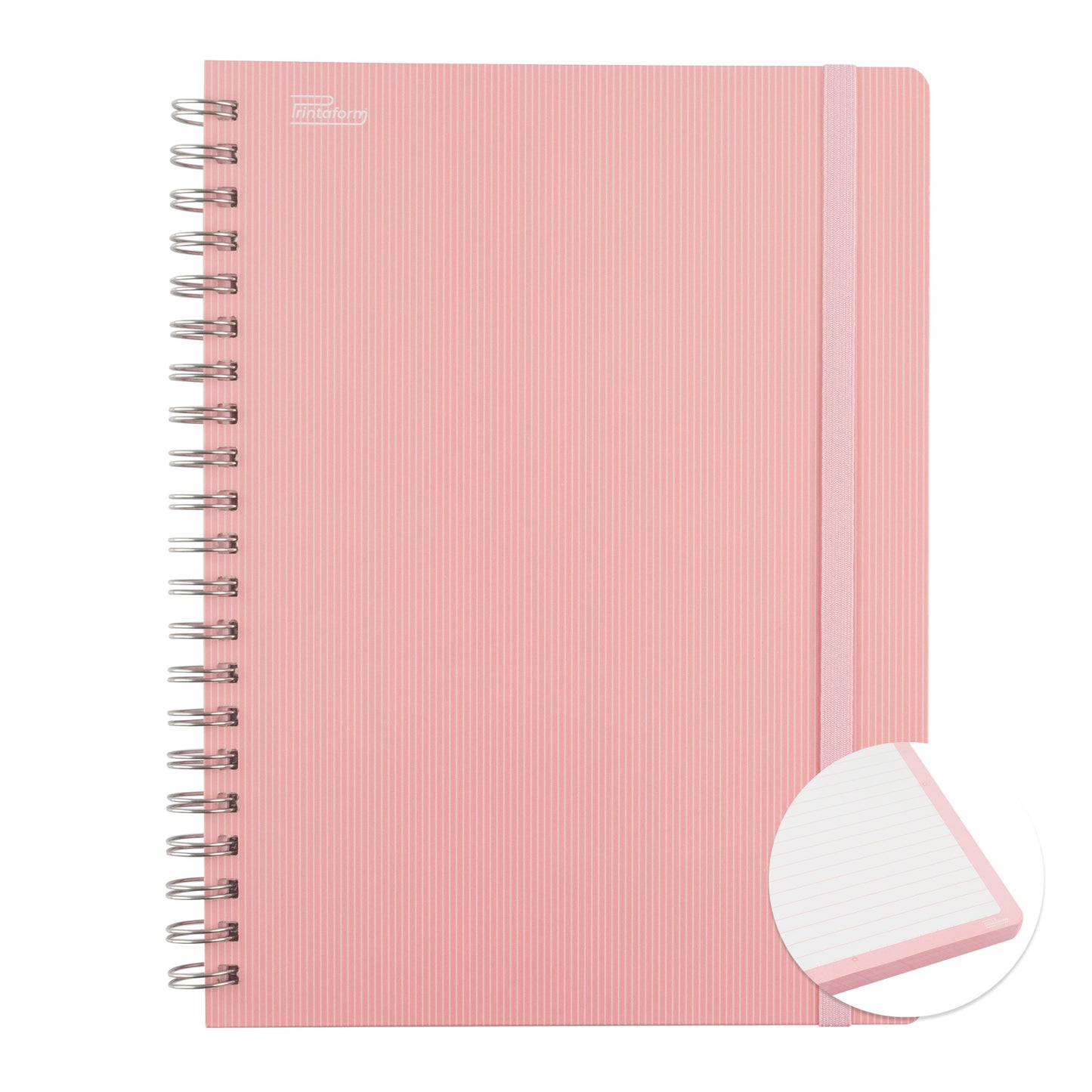Libreta Arcoiris Pastel Profesional pasta dura, 100 hojas