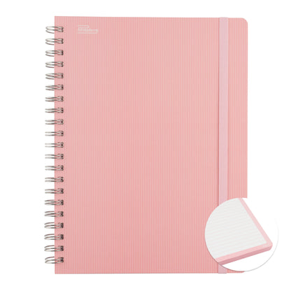 Libreta Arcoiris Pastel Profesional pasta dura, 100 hojas