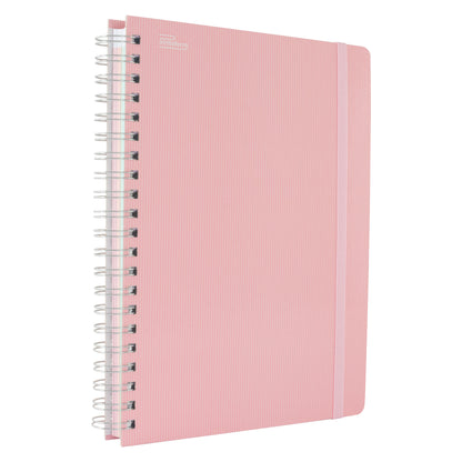 Libreta Universitaria Arcoiris Pastel, Profesional pasta dura, 200 hojas