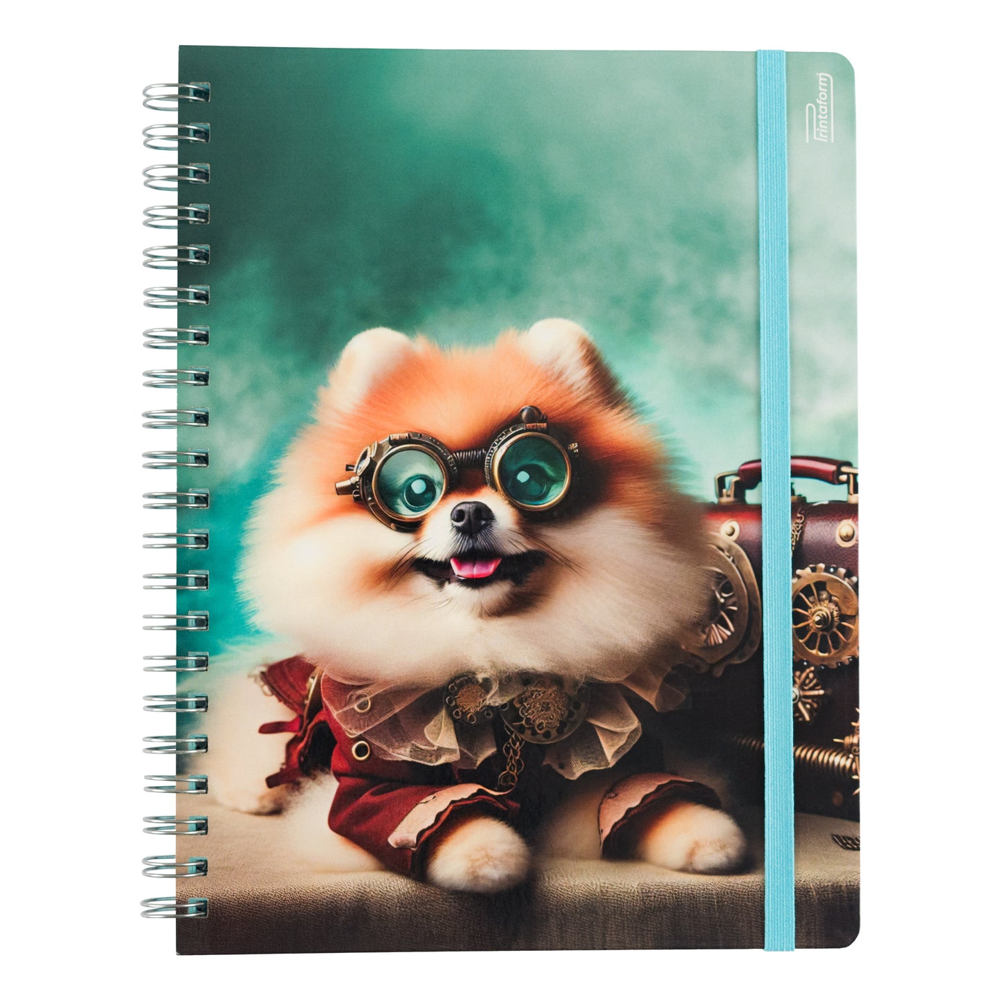 Libreta Mascotas Profesional pasta dura, 100 hojas