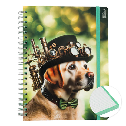 Libreta Mascotas Profesional pasta dura, 100 hojas