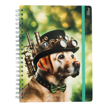 Libreta Mascotas Profesional pasta dura, 100 hojas