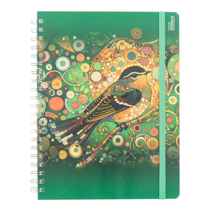 Libreta Profesional Universitaria Aves, pasta dura, 200h