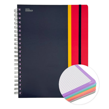 Libreta Universitaria Sport Profesional pasta dura, 200 hojas