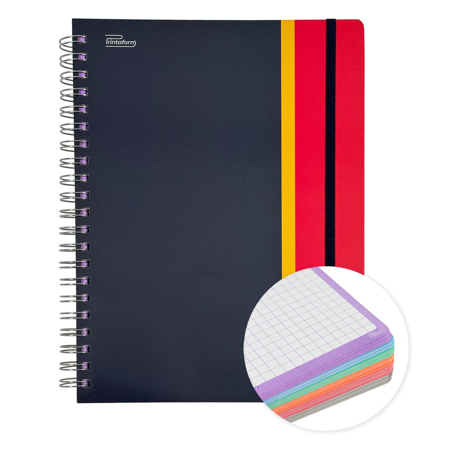 Libreta Universitaria Sport Profesional pasta dura, 200 hojas