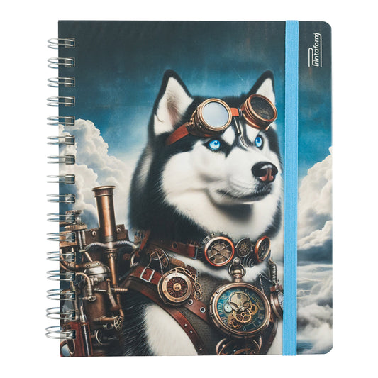 Libreta Mascotas Book, pasta dura, 100 hojas