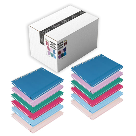 Caja c/12 Libretas Profesional 100h, pasta dura