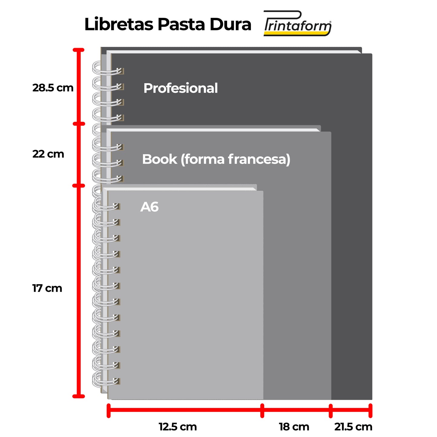 Libreta Floral Profesional pasta dura,100 hojas