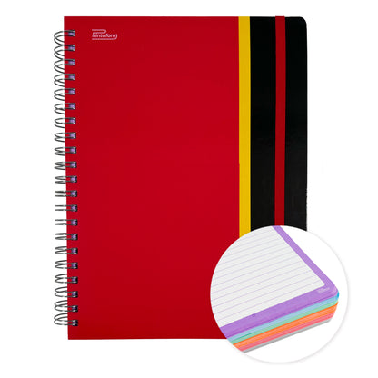 Libreta Universitaria Sport Profesional pasta dura, 200 hojas