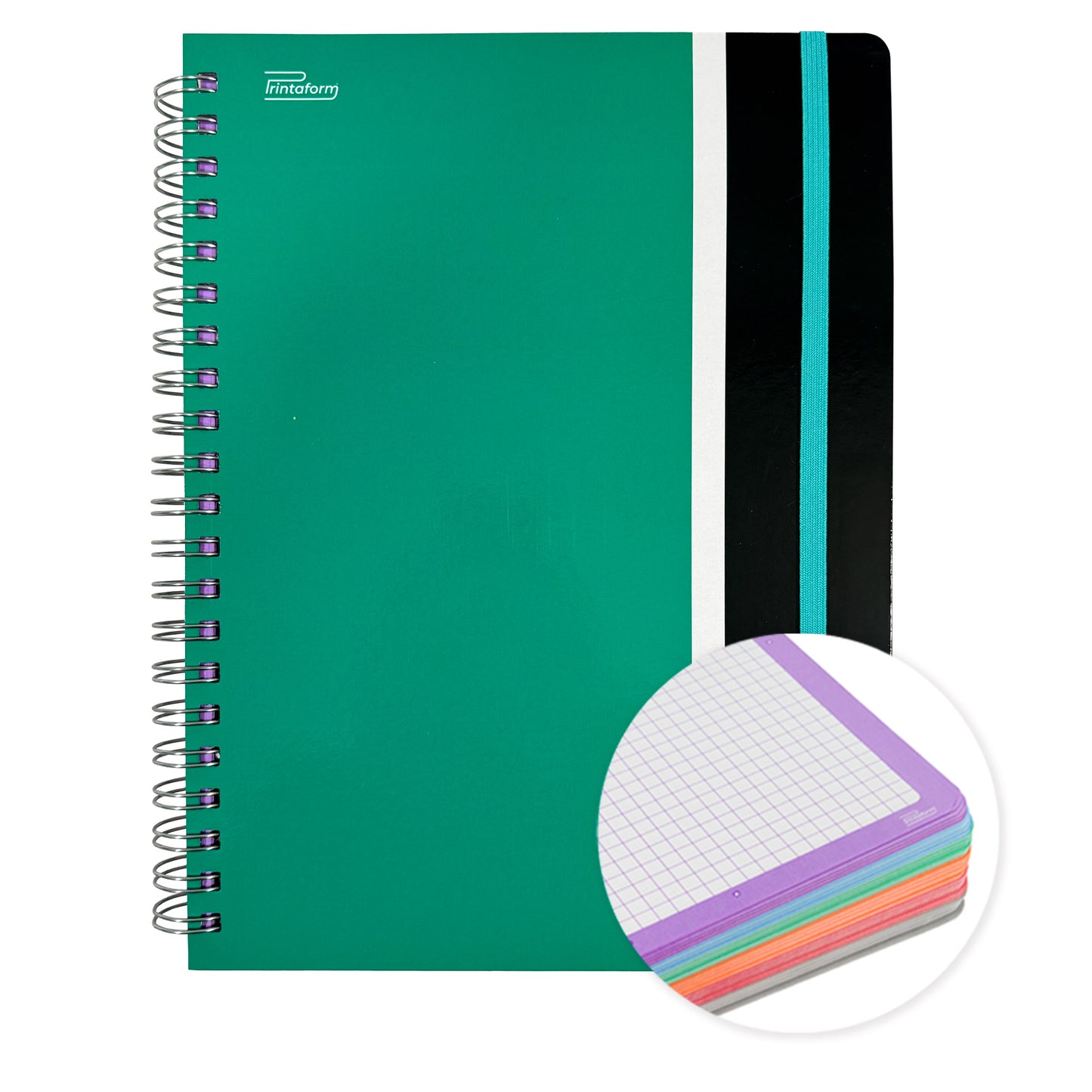 Libreta Universitaria Sport Profesional pasta dura, 200 hojas