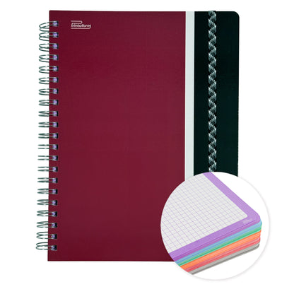 Libreta Universitaria Sport Profesional pasta dura, 200 hojas