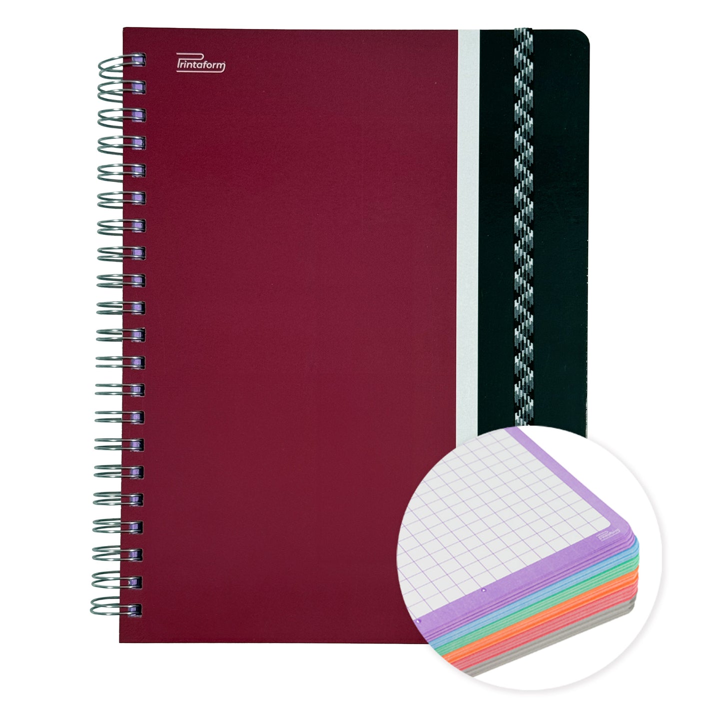 Libreta Universitaria Sport Profesional pasta dura, 200 hojas