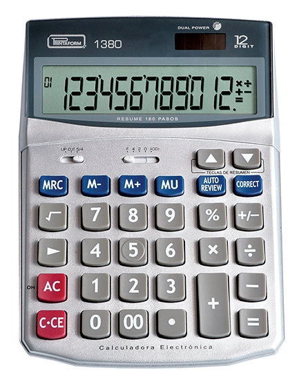 Calculadora electrónica mod. 1380