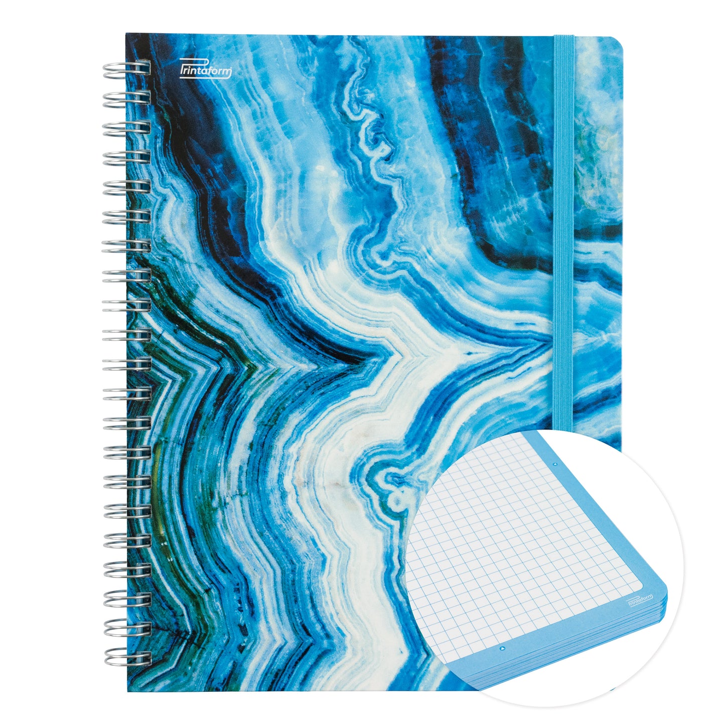 Libreta Mineral Profesional pasta dura,100 hojas