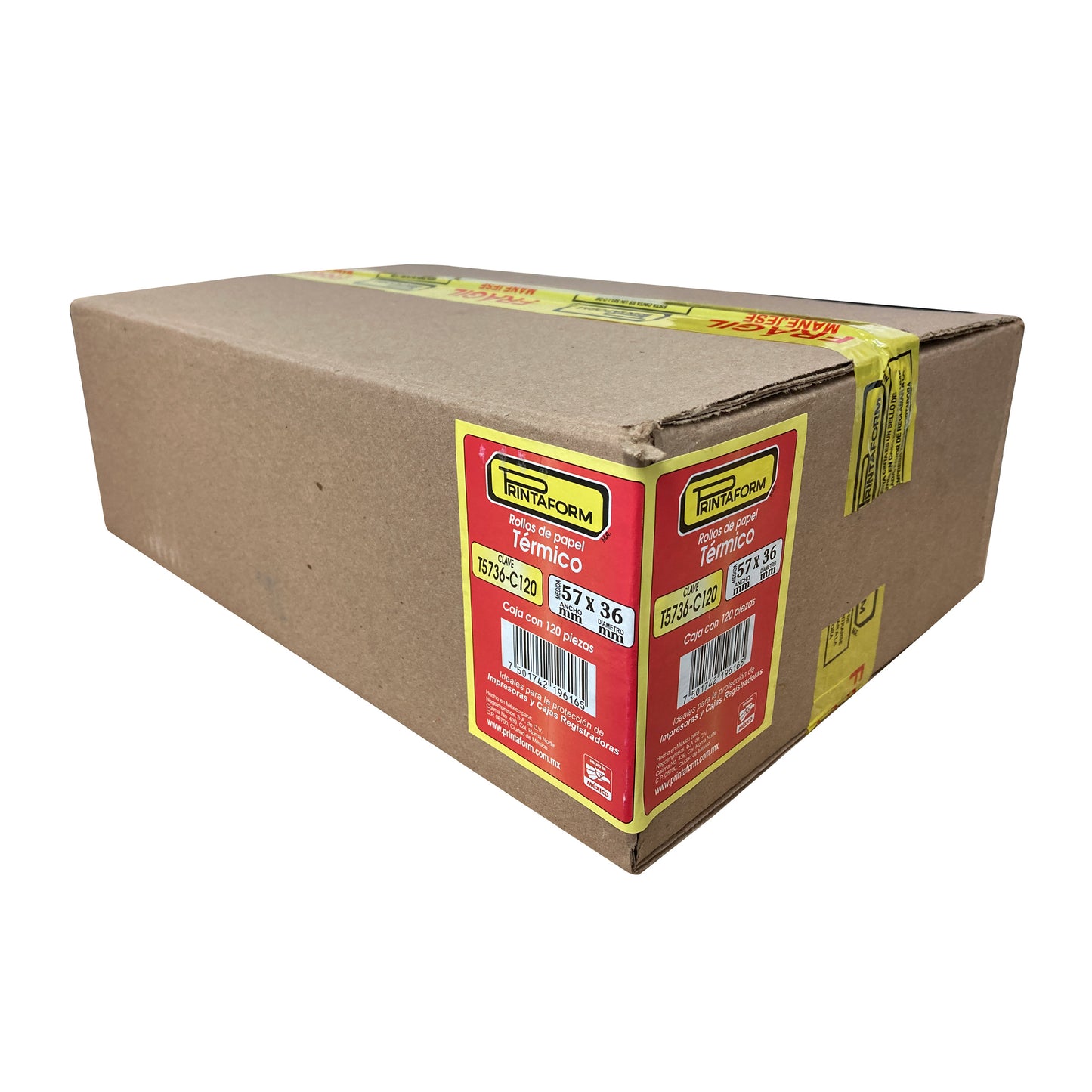 Rollo Térmico 56mm x 16m, RT5736 a granel