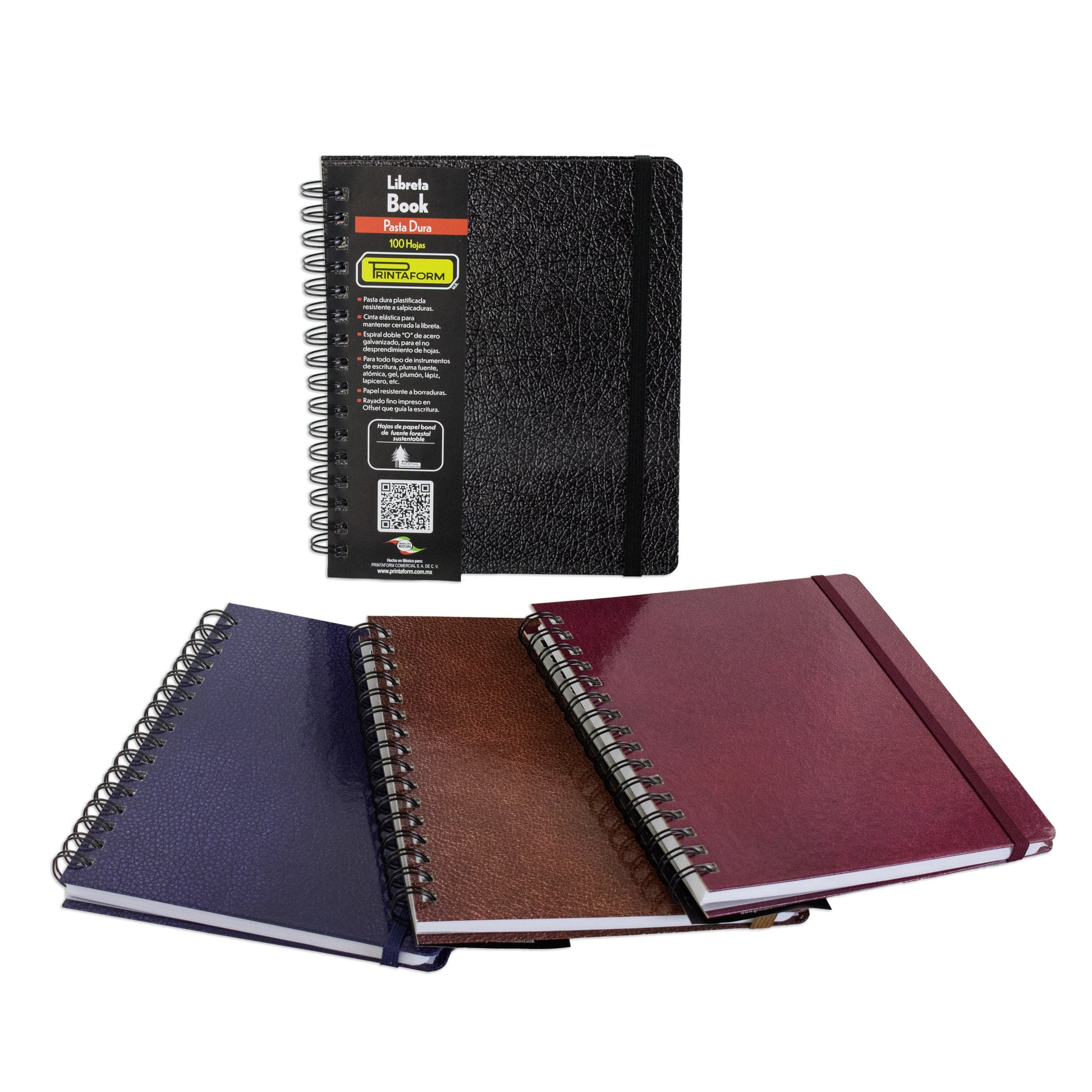 Cuaderno personalizado pasta dura opción 1 – 21x15cm – Tienda