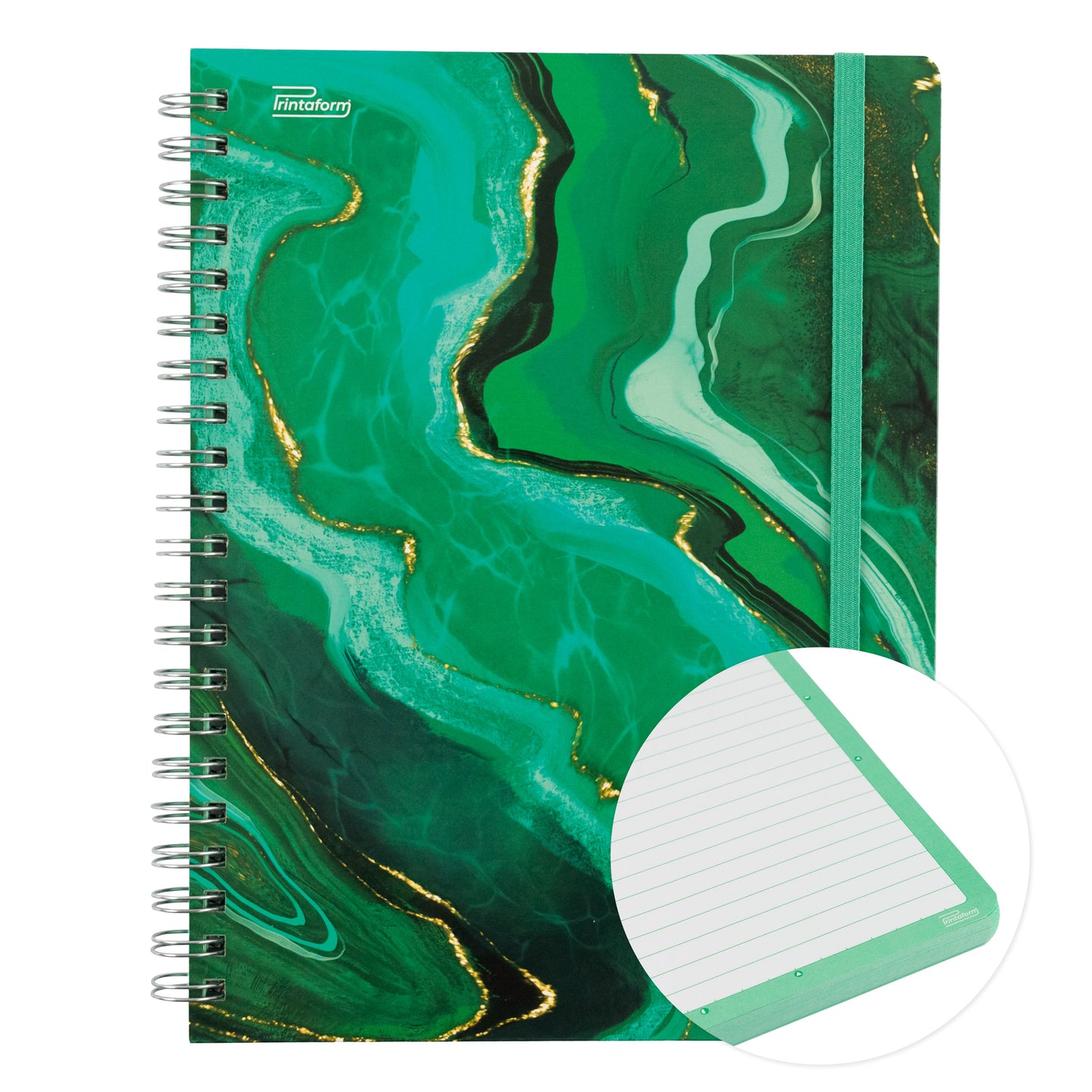 Libreta Mineral Profesional pasta dura,100 hojas