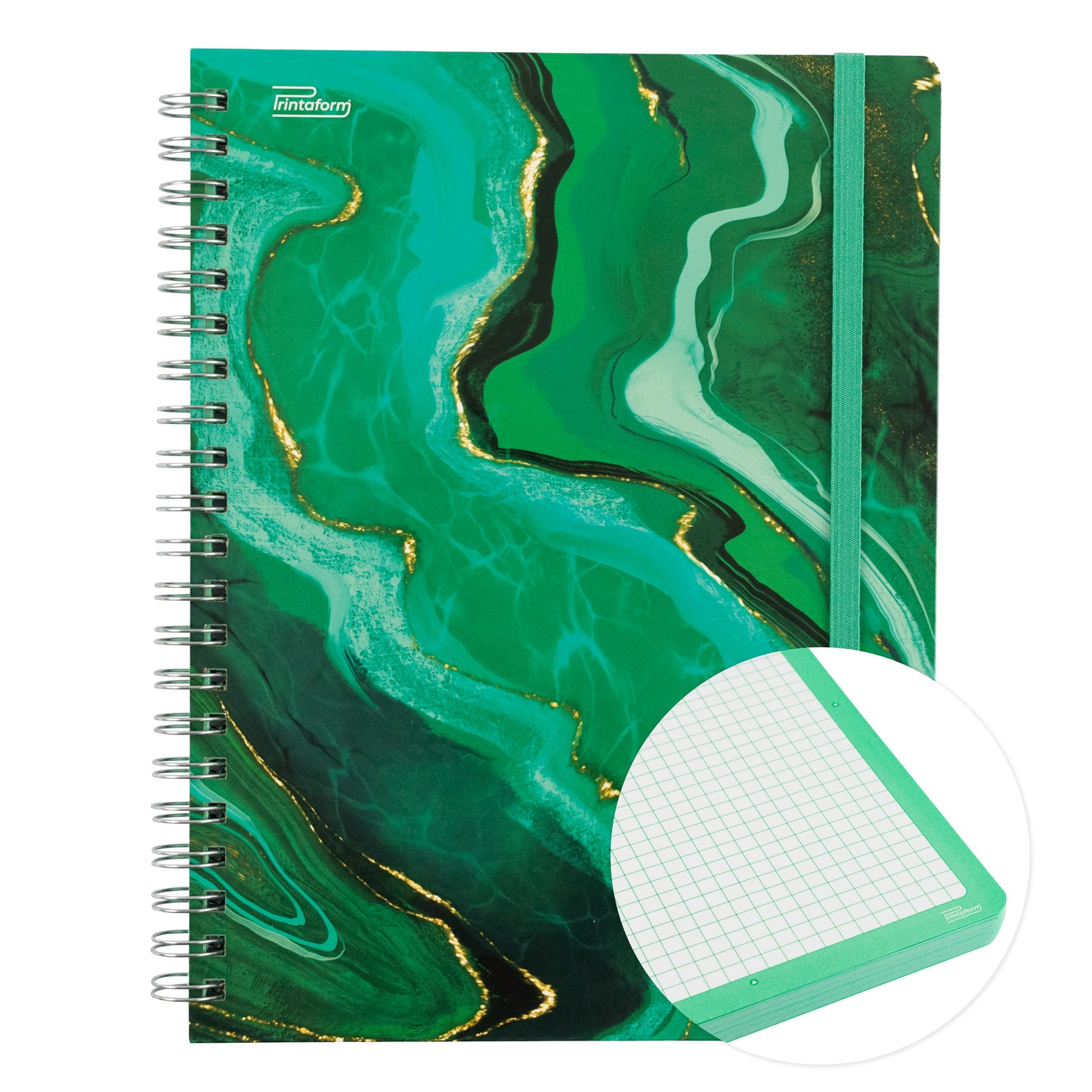 Libreta Mineral Profesional pasta dura,100 hojas